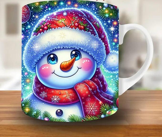 Taza Navideña Brillo Polar